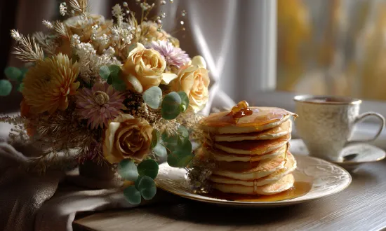 3 ноября - День оладушек. Самое время вспомнить, что счастье -это не абстракция, а чай, плед и кто-то рядом.