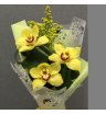 Стильные орхидеи в букете &laquo;Прекрасный комплимент&raquo;