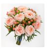 Свадебный букет из садовых роз &laquo;Счастливый день&raquo;