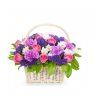Корзина цветов «Приятное послание»