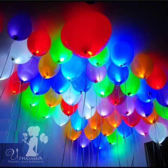 Светящиеся воздушные шарики LED 1