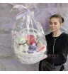 Сладкая корзина с мишкой 1