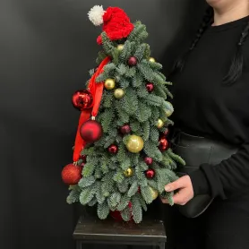 Композиция «Красный акцент» от интернет-магазина «Игнолия» в Люберцах