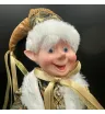 Новогодняя игрушка «Эльф золотой»  1