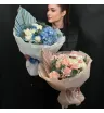 Букет «Мелом по сердцу»