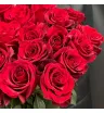 25 красных эквадорских роз в букете