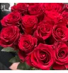 25 красных эквадорских роз в букете