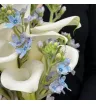 Букет невесты &laquo;Голубая тишина&raquo;