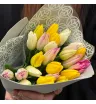 25 тюльпанов микс &laquo;Солнечная палитра&raquo;