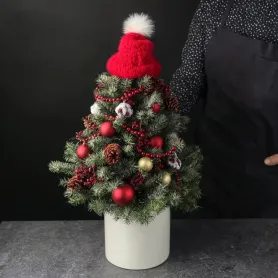 Композиция из нобилиса &laquo;Зимнее царство&raquo; от интернет-магазина «Игнолия» в Люберцах