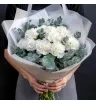 Букет «Белоснежная классика»