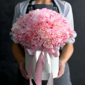 Композиция «Розовый пломбир» от интернет-магазина «Игнолия» в Люберцах