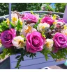 Композиция с розами «Свежесть природы» 4