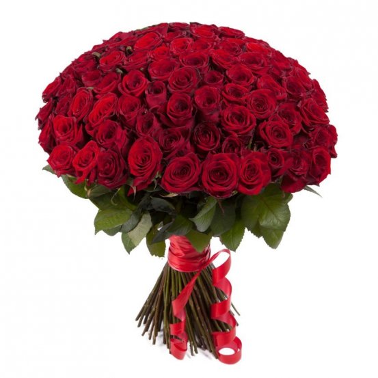Букет из 101 красной розы &laquo;Совершенство&raquo;