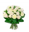 Нежные розы в букете«Белая сказка»